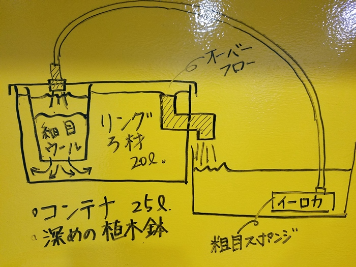 DIYコンテナボックスで外部濾過槽を自作   三重県津市のパーソナル